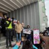 Protest w Sobolewie