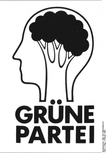 Logo Partii Zielonych w NRD