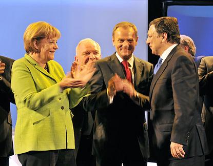 Merkel, Barroso, Tusk