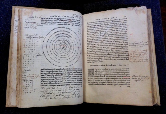 Nicolai Copernici Torinensis De revolutionibus orbium coelestium, libri IV, Nuremberg, Iohannes Petreius, 1543