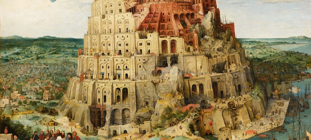 Reprodukcja obrazu: Pieter Bruegel Starszy, Wieża Babel
