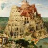 Reprodukcja obrazu: Pieter Bruegel Starszy, Wieża Babel