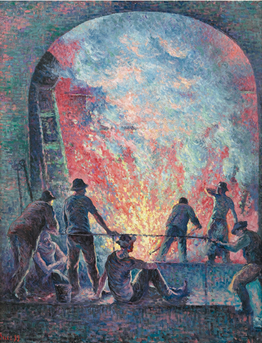 Obraz. Autor Maximilien Luce
