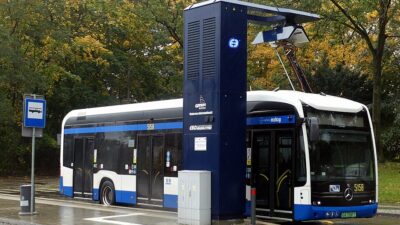 Stacja ładowania autobusów elektrycznych