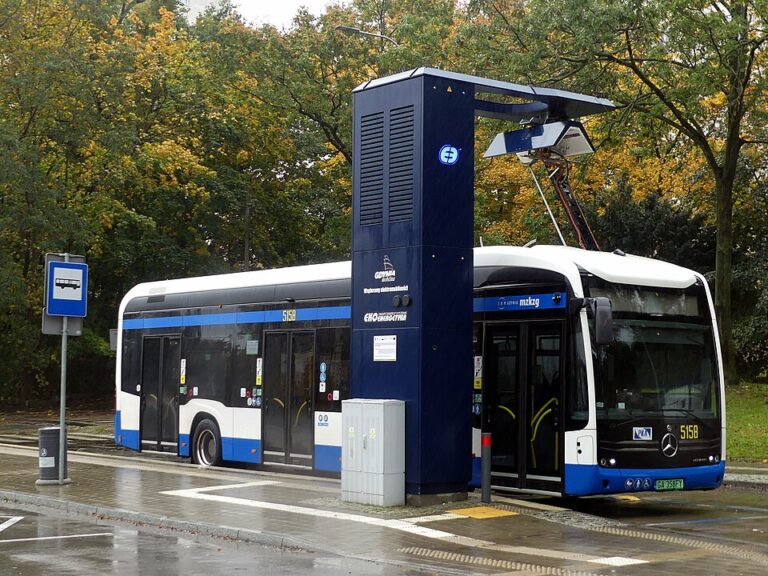 Stacja ładowania autobusów elektrycznych