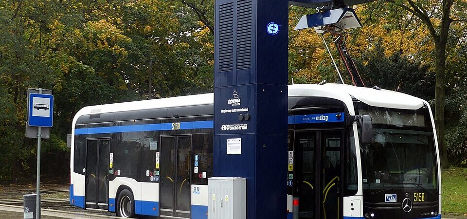 Stacja ładowania autobusów elektrycznych