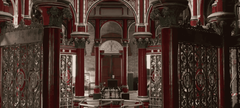 Crossness Pumping Station, kadr z filmu Roba Harrissa