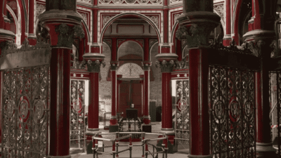 Crossness Pumping Station, kadr z filmu Roba Harrissa