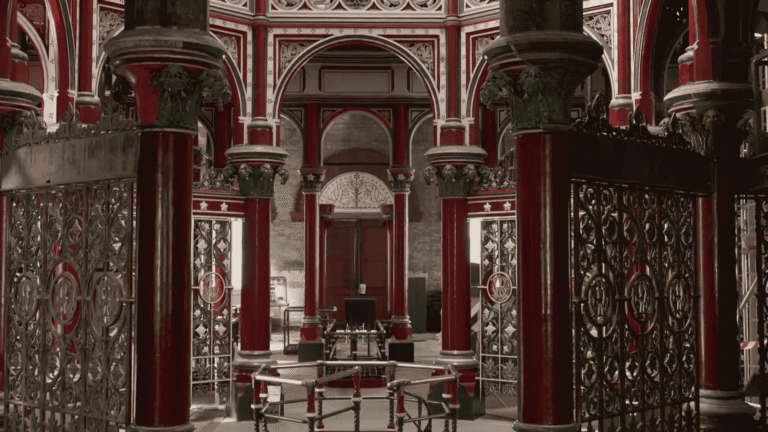 Crossness Pumping Station, kadr z filmu Roba Harrissa
