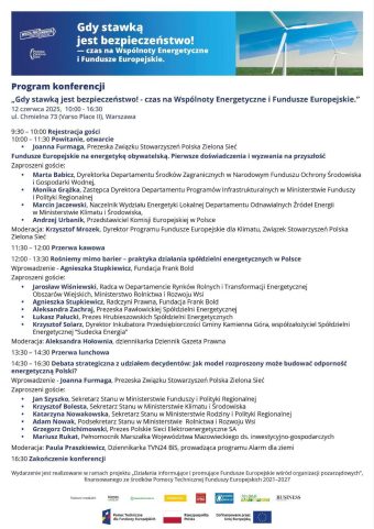Program konferencji